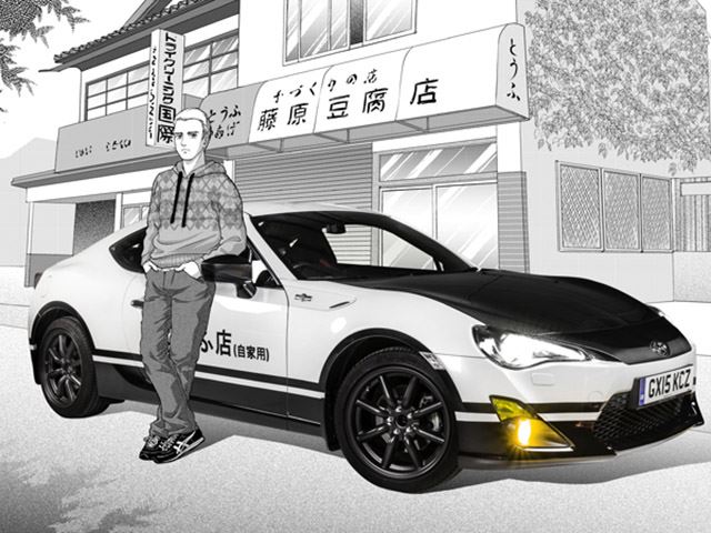 Toyota отдает дань уважение Initial D с новой концепцией GT86